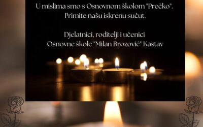 U mislima smo s Osnovnom školom “Prečko”.