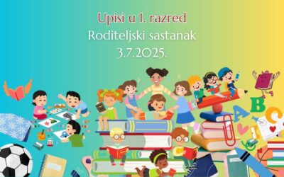 Roditeljski sastanak za upis učenika u 1. razred