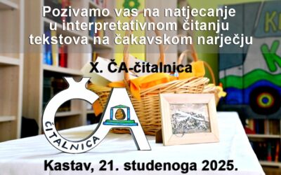 Poziv na X. ČA-čitalnicu