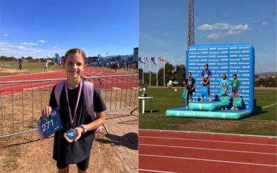 Uspijeh Karle Blažek na atletskom natjecanju Erste Plave Liga